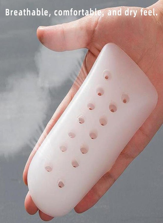 Dr.Pedi Height Increase Insoles Heel Pads Cushion Height boosters Increase Shoe Insert Gel Heel Cups Invisible Height Elevators Insole Arch Support Heel Protectors Heel Support 2.5CM - Image 3